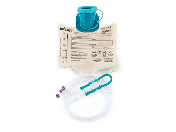 Infinity 500 mL Bag Set with ENFit-Only Connector