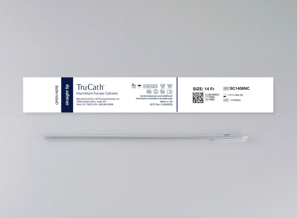 TruCath® Intermittent Female Catheter - 10 Fr, 7.5