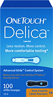 BX/100 - OneTouch Delica Lancet 33G (100 count) Manufacturer #: 022136I