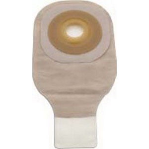 Ostomy Pouch One-Piece System 6-1/2 Inch Length 38 mm Stoma Drainable 