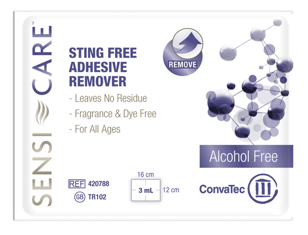 BX/30 - Sensi-Care Sting Free Adhesive Remover Wipe, Fragrance and Dye Free Manufacturer #: 413500