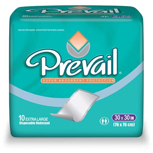 BG/10 - Prevail Night Time Disposable Underpads 30